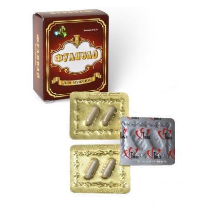 Препарат для повышения потенции Фулибао (6 капсул) (preppotFulibao6k)