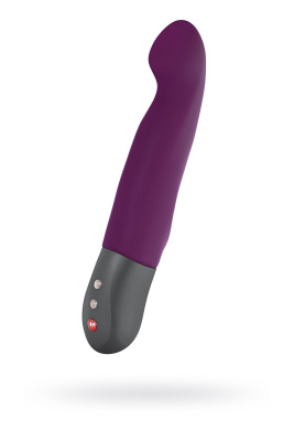 Пульсатор Fun Factory STRONIC G, силикон, ежевичный, 20,8 см (0T-00010614)