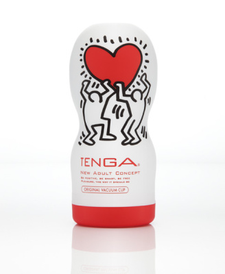 Мастурбатор Original Vacuum Cup TENGA&Keith Haring (KHC-101)