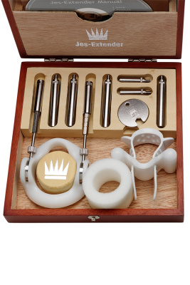 Устройство для увеличения пениса Jes-Extender Original Металл, Серебристый (0T-00003628)