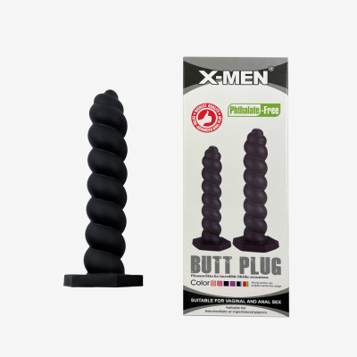 Анальный стимулятор, чёрный (X-MEN-1172-L-black)