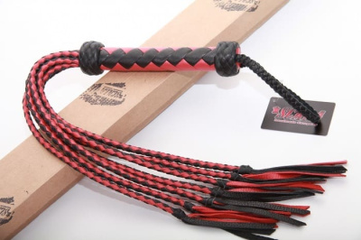 Плеть 7-ми хвостая усиленная Мрак BDSM SCALA (Y-23023)