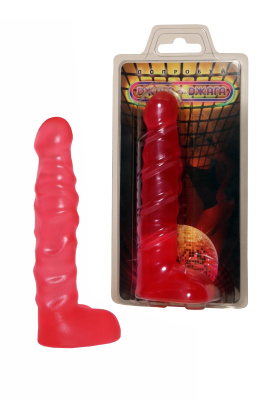 Анальный стимулятор с мошонкой розовый (4300-22 CD DD)