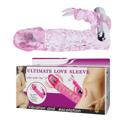 Насадка на фаллос с 2-мя вибраторами (BI-026201A-0101)