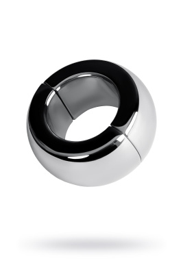 Утяжелитель на мошонку TOYFA Metal на магнитах, серебряный (0T-00009585)
