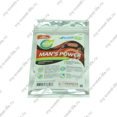 БАД для мужчин для повышения потенции Man's Power (10 капсул) (badpotMPow10k)